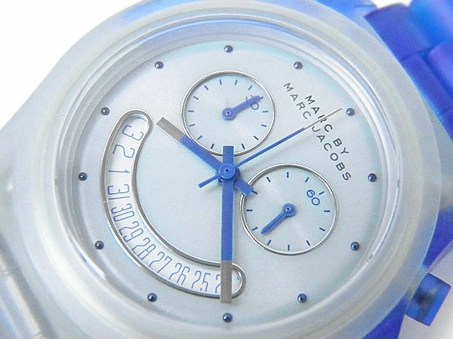 Reloj Pulsera Marc by Marc Jacobs MBM4577 Usado Unisex Cronógrafo Japón Foto 3 de 4