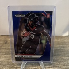 2025 Panini Prizm Draft Picks Xzavier Henderson /249 Blue Prizm