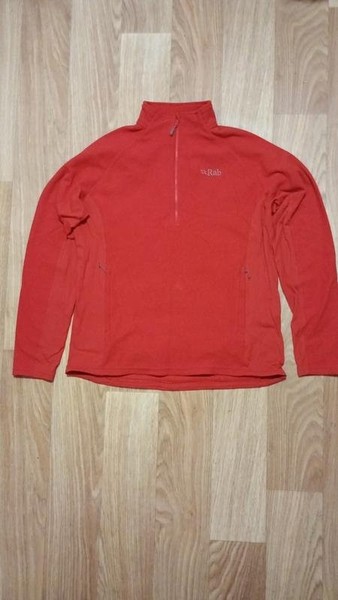 Men RAB Fleece Red 40 /L / 48