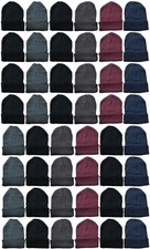 Yacht  Smith 36 Pack Colorful Winter Beanies for Men Women, Cold Resistant