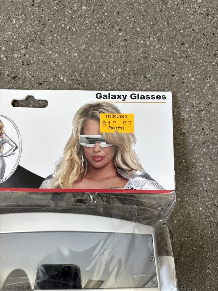 Y2K Dreamgirl Gafas Galaxy Plata Halloween Accesorio Nuevo Con Etiquetas Foto 3 de 4