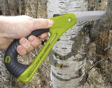 HME Folding Saw w/Hand Protector Locks Secure Open/Closed Aggressive Pull-Stroke