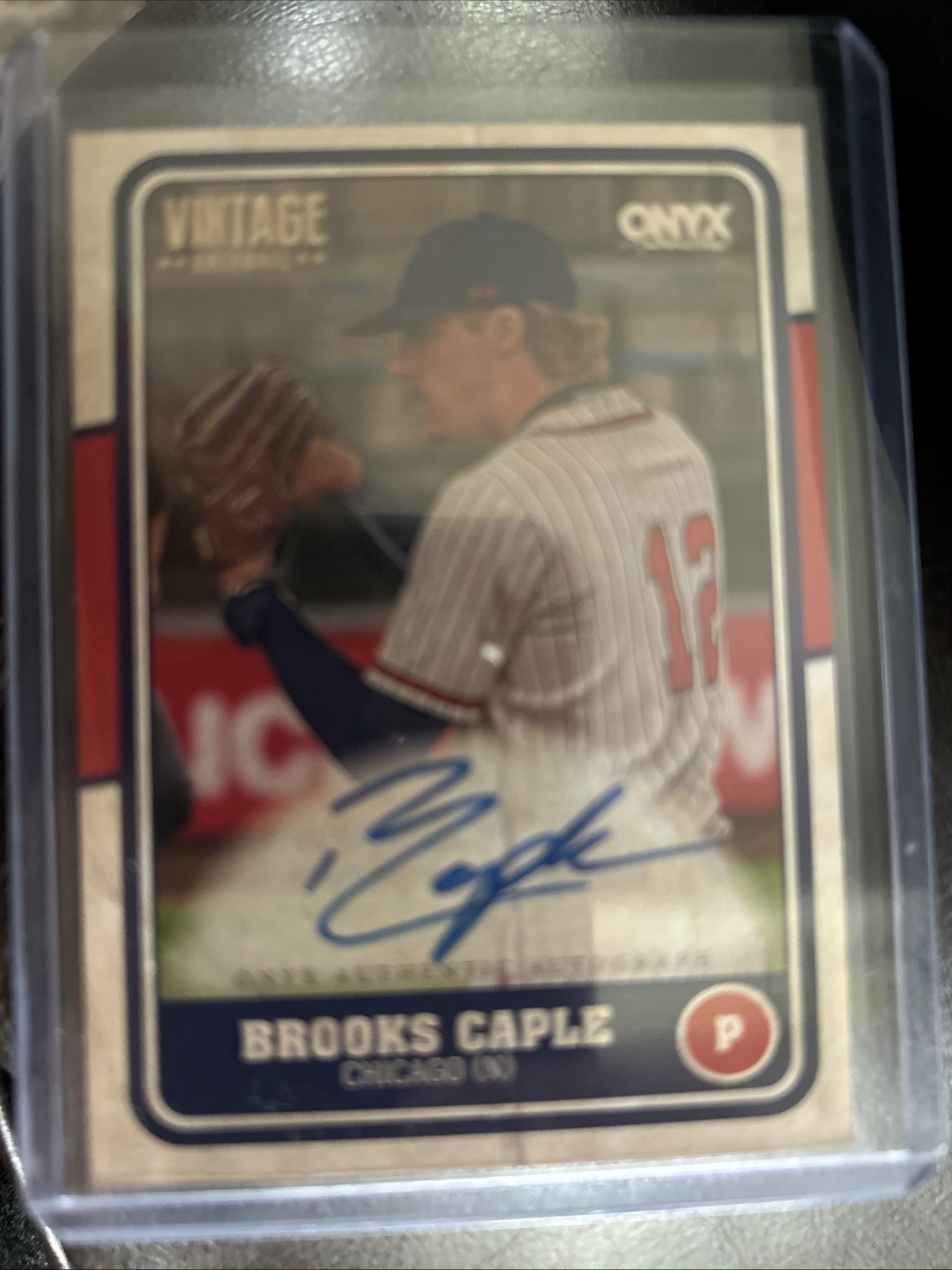2025 ONYX VINTAGE BROOKS CAPLE ROOKIE/RC AUTO #VABRCA