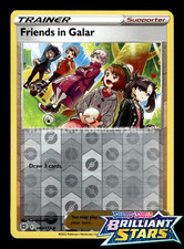 Friends in Galar 140/172 Brilliant Stars Reverse Holo Pokemon Card