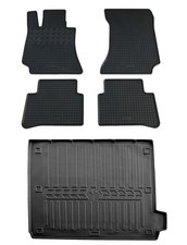 Gummi Fußmatten Kofferraumwanne für Mercedes S212 2009-2016 E Gummimatten Set