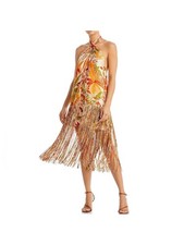 FARM Rio Leopard Forest Sand Mini Dress