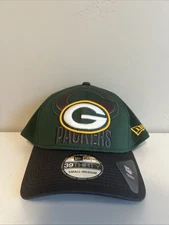 New Era 39THIRTY NFL Green Bay Packers Shadow Tech Hat Cap Gray Flex Size S/M