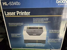 Brother HL-5340D Workgroup Laser Printer - BRAND NEW