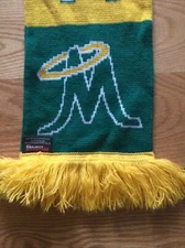 Bishop Manogue HS Miners Soccer Ruffneck Scarf Halo Logo Green Gold  Adult
