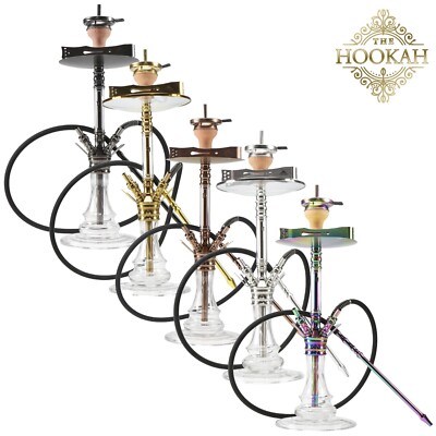 THE HOOKAH MEDUSA Full Handcut integrierter Molassefänge V2A Shisha KOMPLETT SET