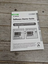 Canon Software Version 16 17 Starter Guide Instruction Manual ONLY