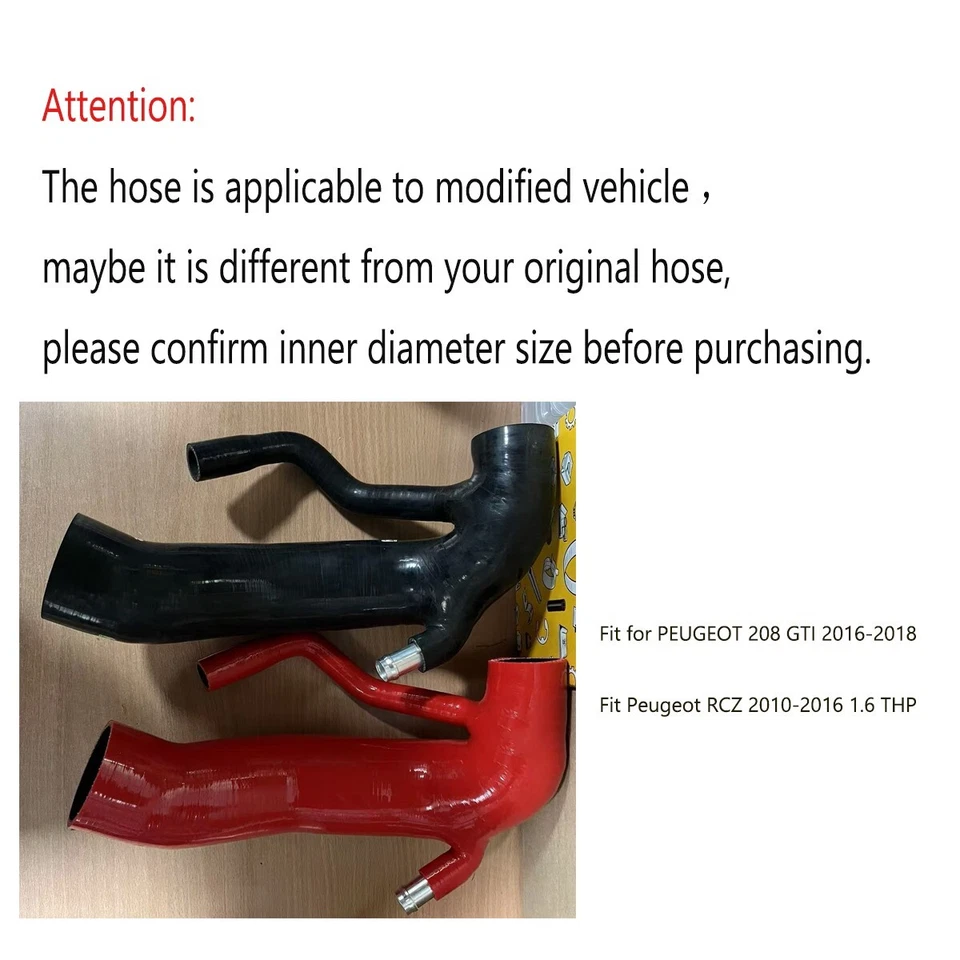 Kit de manguera de admisión de inducción de silicona para motor Fit Peugeot RCZ 2010-2016 1,6 THP azul Foto 4 de 4