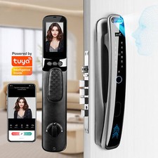 Smart Fingerprint Face Recognition Keypad Password Digital door lock Biometric