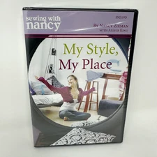 Sewing with Nancy DVD My Style, My Place Nancy Zieman Allyce King NEW