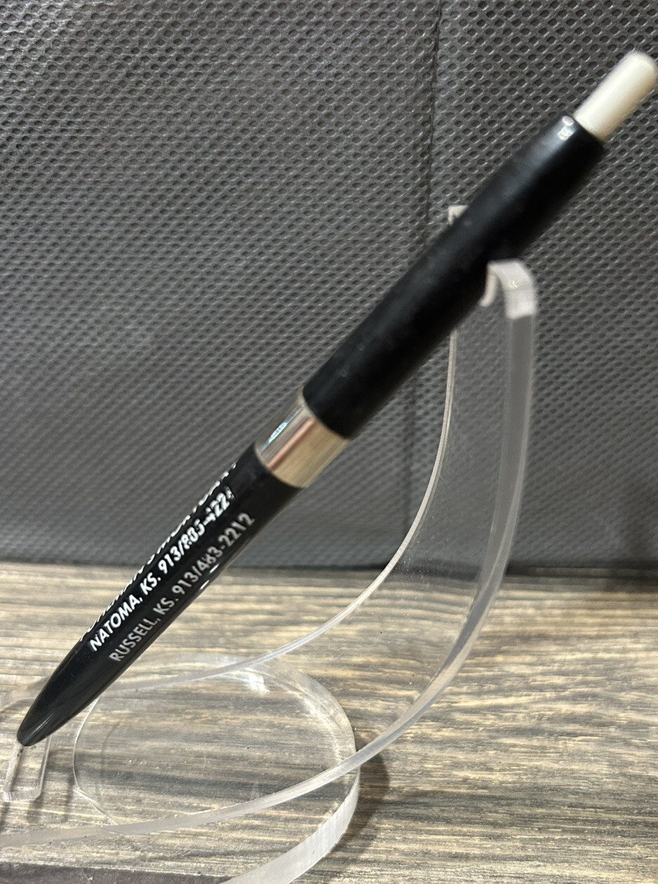 Vintage Pohlmans Mortuary Natoma Kansas Russell KS Pen Advertisement eBay