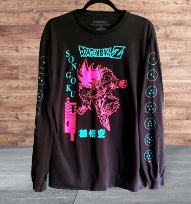 Dragon Ball Z T-Shirt Mens Size Large Anime 90s DragonBall Z | eBay