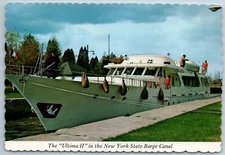 Ultima II New York State Barge Canal Continental 4X6 Postcard A2G