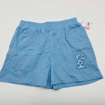 Blue's Clues Nickelodeon Womens Small Graphic Lounge Shorts Pull On Blue 037