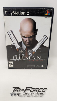 Hitman Contracts Playstation 2 PS2 CIB Complete, tested ! Free shipping