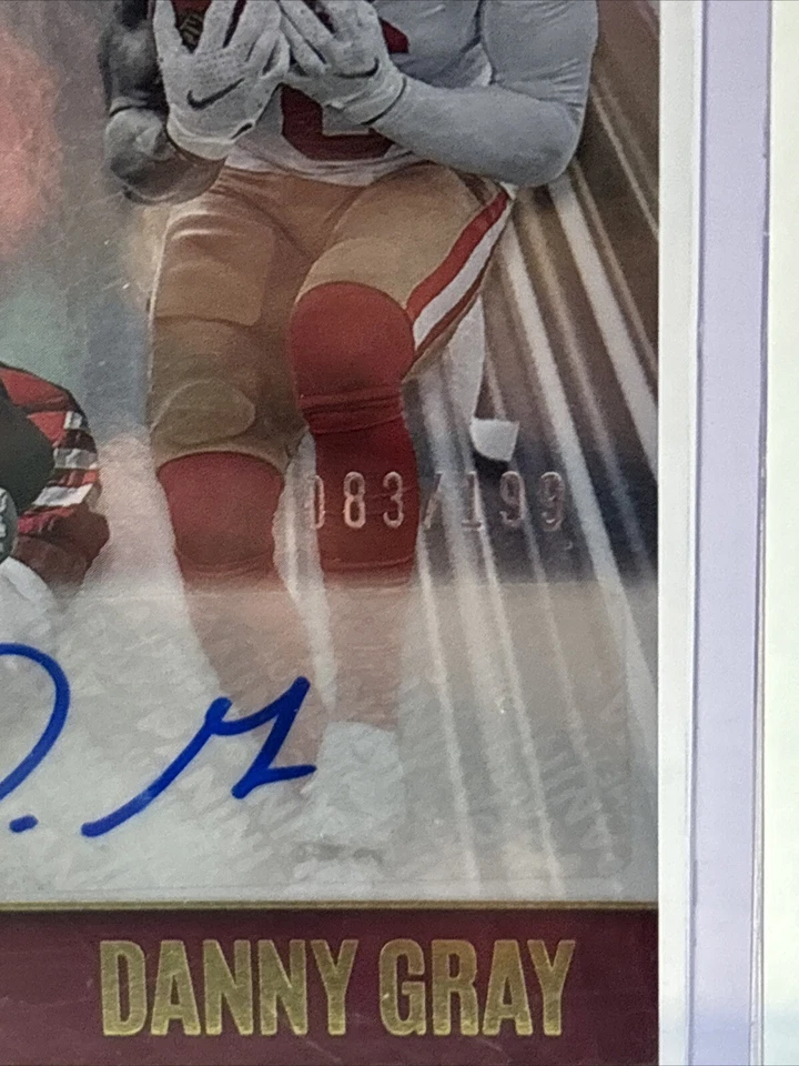 2022 Panini Chronicles Essentials Autographs #ESS-DAG Danny Gray Auto #83/199 - Image 3 of 4