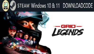 NEU PC Computer Spiel Grid Legends für Windows 10 11 STEAM Downloadcode Game Key