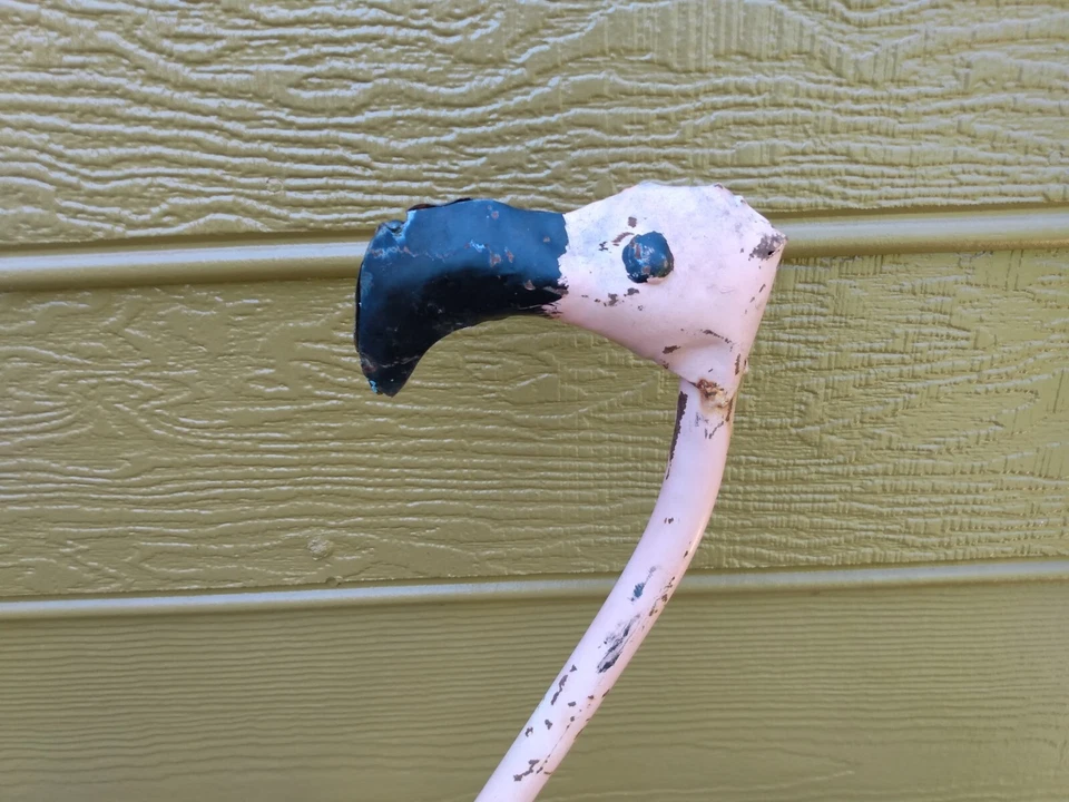 Flamenco Jardín Patio Decoración Arte Estatua Estatuilla Pájaro Rosa Soldado Estaño Metal 36" Foto 4 de 4