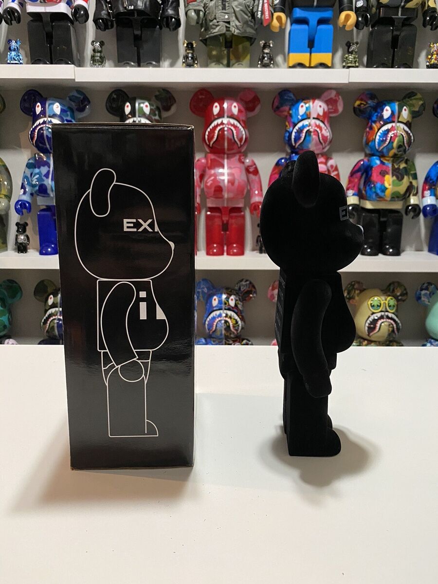 EXILE 400% Bearbrick Black Medicom Be@rbrick Very Rare EXILE 400% Bearbrick Black Medicom Be@rbrick Very Rare