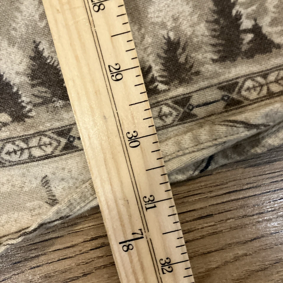 Men's XL Woolrich Button Down Chamois Flannel Shirt Fishing Western Aztec - Image 4 of 4