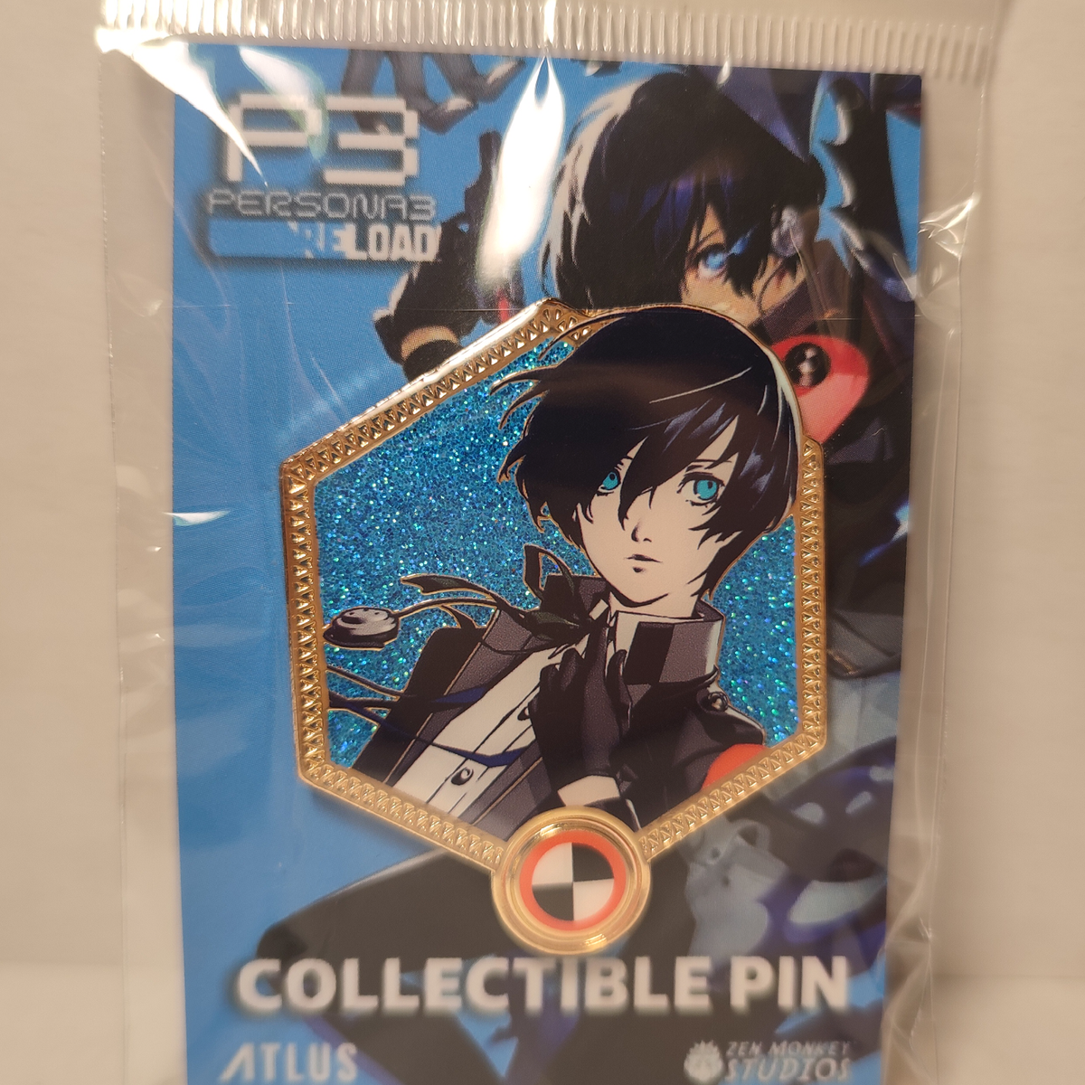 Persona 3 Makoto Yuki And Shinjiro Aragaki All Out Attack Enamel