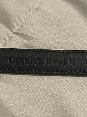 Versace La Medusa Calfskin Women Leather Belt Skinny In  display picture 3