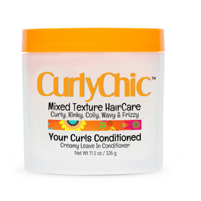 Curly Chic Mixed Hair Haircare Curls Leave In Creamy Conditioner