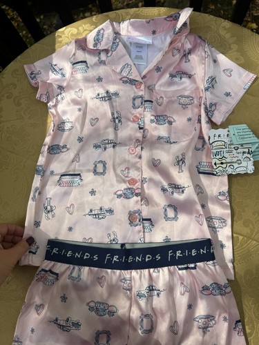 Girls Silk Size 6 / 6x Friends Button Up 2 Piece Lot NWT Cozy Casuals - Picture 7 of 8