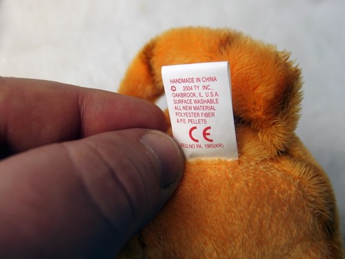 Ty Beanie Baby Garfield The Movie Retired "Cool Cat" with Tag Collectible Plush - Picture 13 of 14