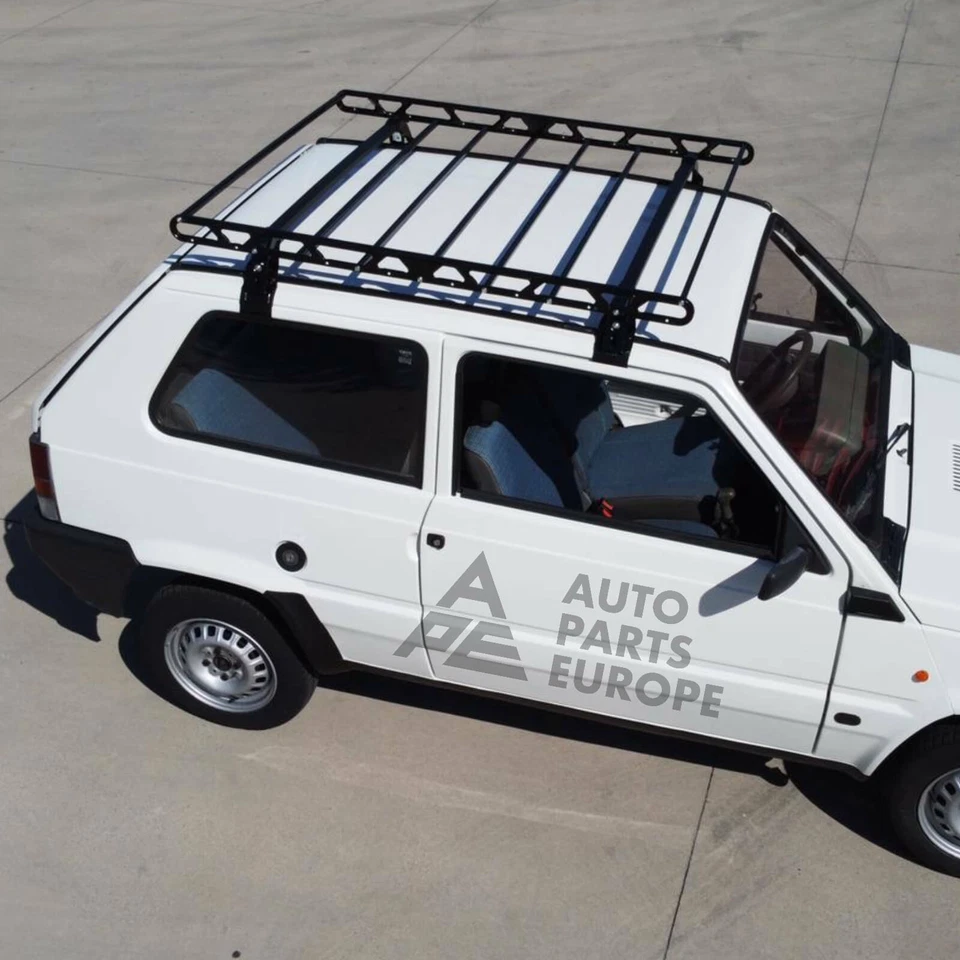 BARRE CESTELLO PORTATUTTO PORTABAGAGLI ACCIAIO 9 BARRE FIAT PANDA DAL 1980>2003  - Immagine 2 di 4