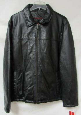 IZOD Men's Size Large Genuine Lambskin Leather Jacket B1 586 | eBay