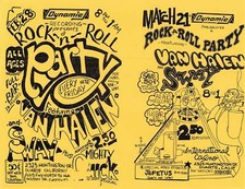 Van Halen Concert Flyer 1975 International Casino - Double Flyer