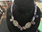 19” Amethyst & Clear Quartz Sterling Necklace — photo 1