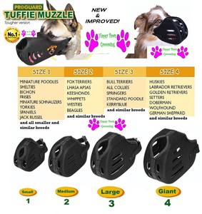 dog grooming muzzle set