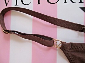 VICTORIA'S SECRET DREAM ANGELS Adjustable Thong Panty VS Brown S M L XL NWT
