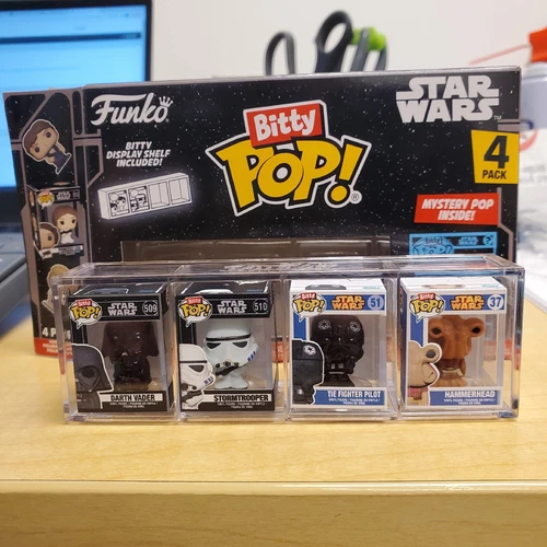 Star Wars Funko Bitty Pop!: Darth Vader, Storm Trooper(4-Pack) 1/3 Hammerhead