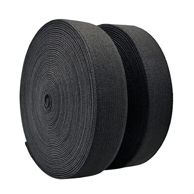 Heavy Stretch Elastic Bands for Sewing 1 Inch 20 Yards High Elasticity Elasti...