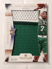 2012-13 Panini Immaculate Collection Patches Numbers Jared Sullinger /17