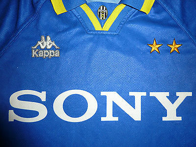 large JUVENTUS ITALY 1995/96 AWAY FOOTBALL SHIRT MAGLIA large JUVENTUS ITALY 1995/96 AWAY FOOTBALL SHIRT MAGLIA