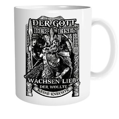 Unser Gott Odin Tasse | Kaffeetasse Teetasse Geschenk Wikinger Walhalla Vikings 