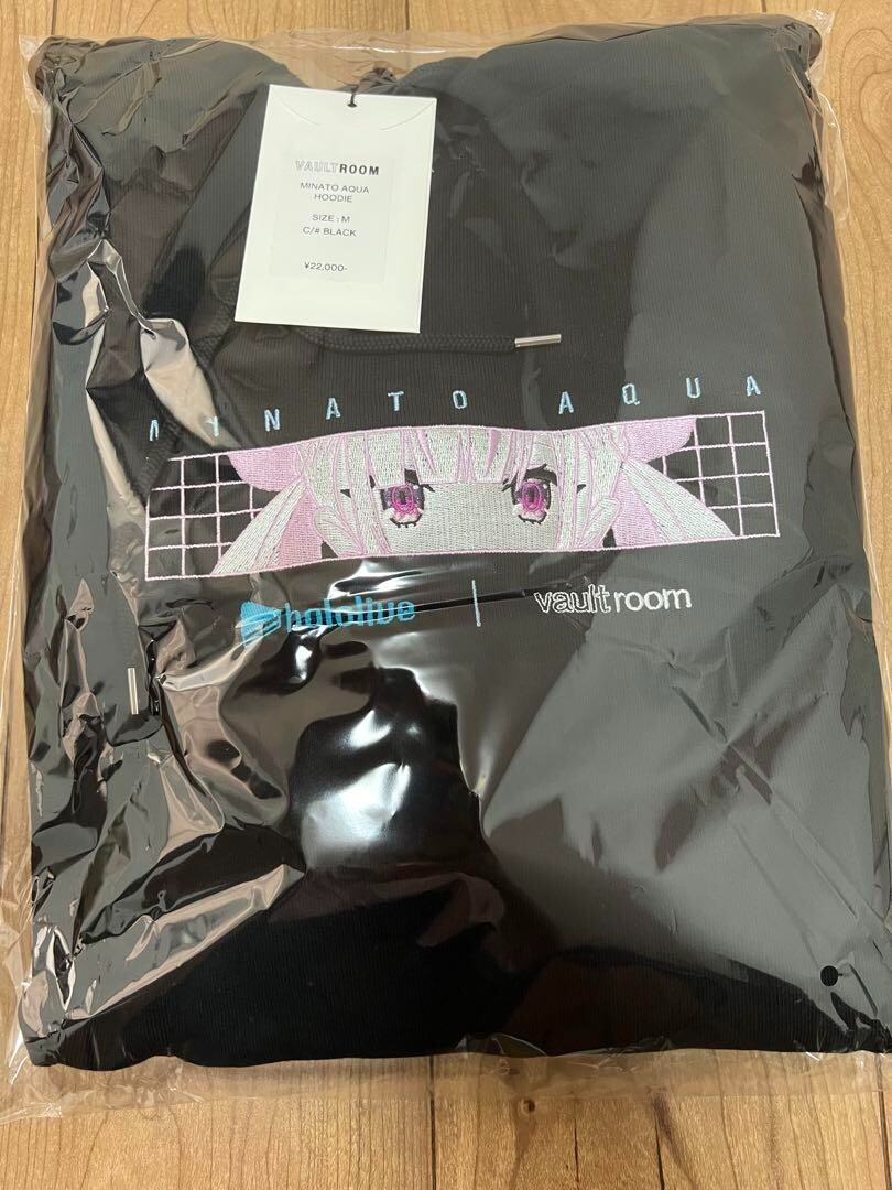 New Vaultroom Hololive HOSHIMACHI SUISEI Hoodie M Size Black New Vaultroom Hololive HOSHIMACHI SUISEI Hoodie M Size Black