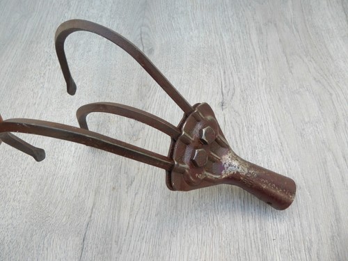 Vintage Cultivator Hoe Head claw 3 three Prong tines. ⚡Made in England⚡