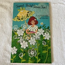 Vintage Forecast Bridal Shower Fun Party Games Pad Tear Out Sheets MCM Rare