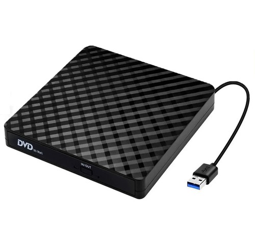PHEN External CD DVD Drive, USB 3.0 Slim Portable CD Reader CD/DVD-RW Burner Low - Picture 2 of 6
