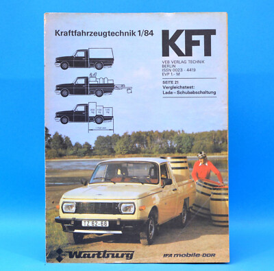 GDR KfT Automotive Technology 1/1984 Wartburg Trans Lada WAS 2108 Skoda 120 '84 C