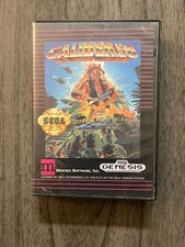 Sega Genesis rare and valuable game Caliber 50, complete in box